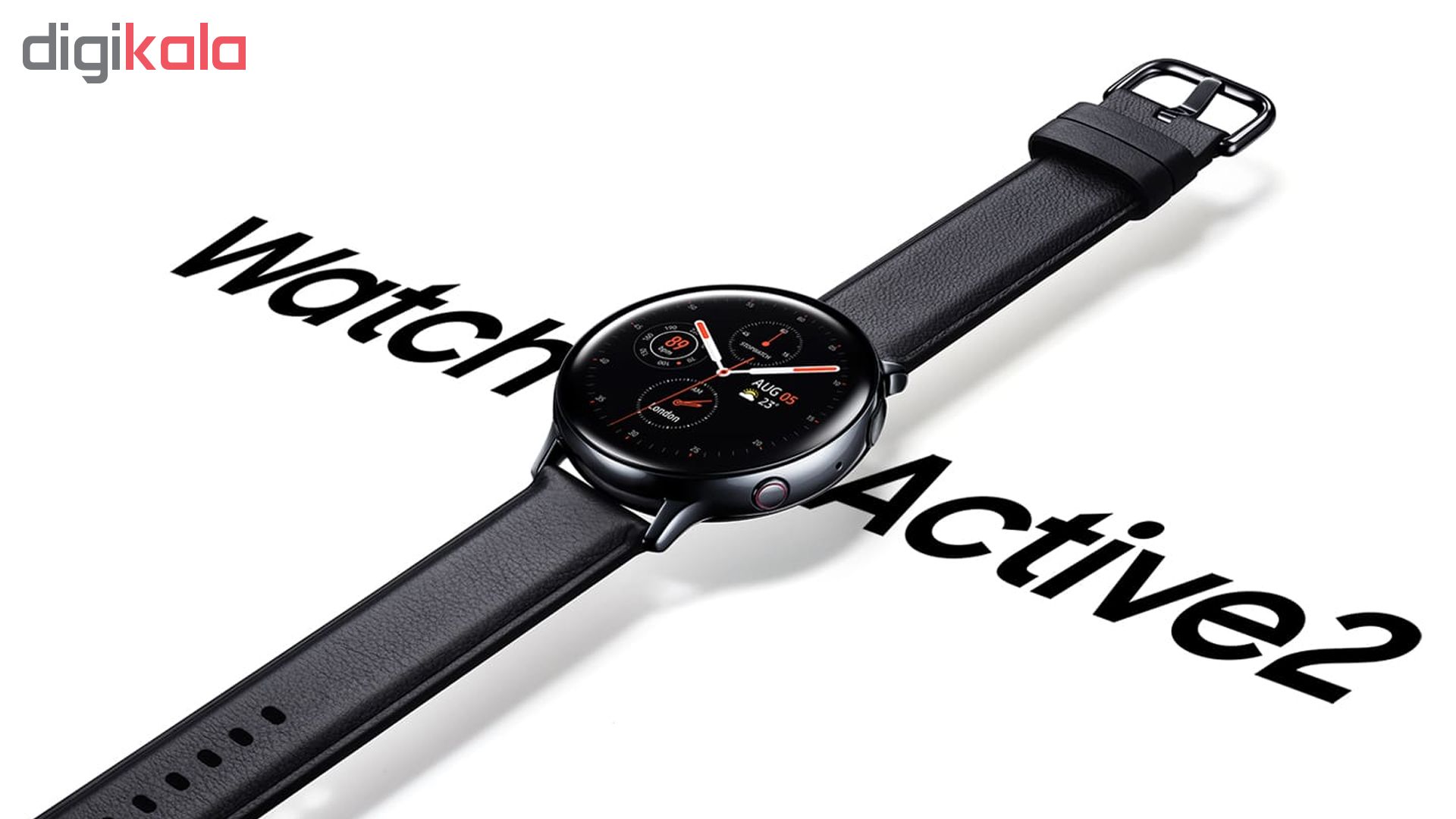 تصویر  ساعت هوشمند سامسونگ مدل Galaxy Watch Active2 44mm Leatherband Smart