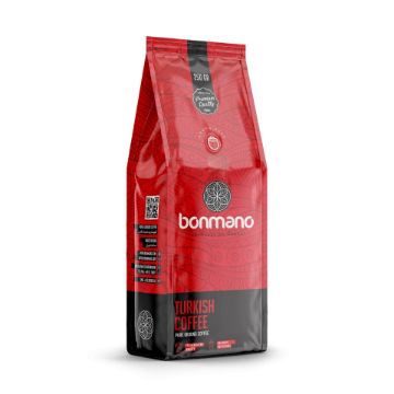 تصویر  قهوه ترک بن مانو مقدار 250 گرم