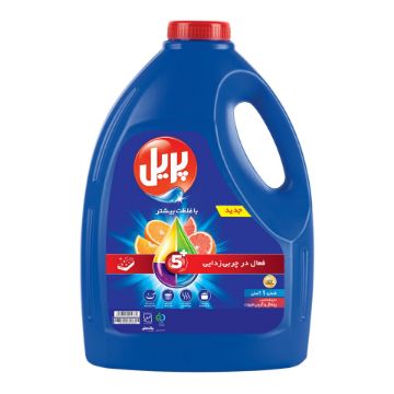 تصویر  مایع ظرفشویی پریل مدل Orange and Grapefruit حجم 3.75 لیتر