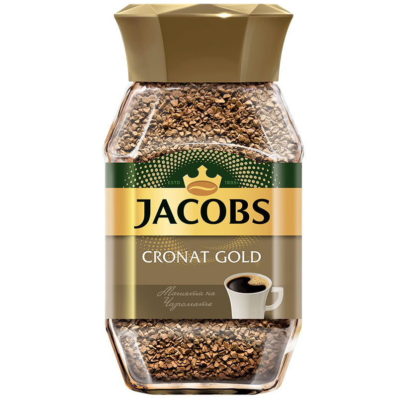 تصویر  قهوه فوری جاکوبز مدل Cronat Gold مقدار 200 گرم