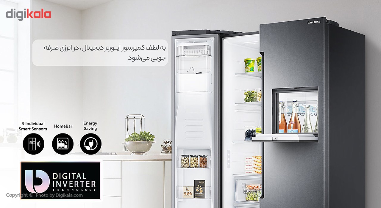 تصویر  یخچال و فریزر سامسونگ مدل G26