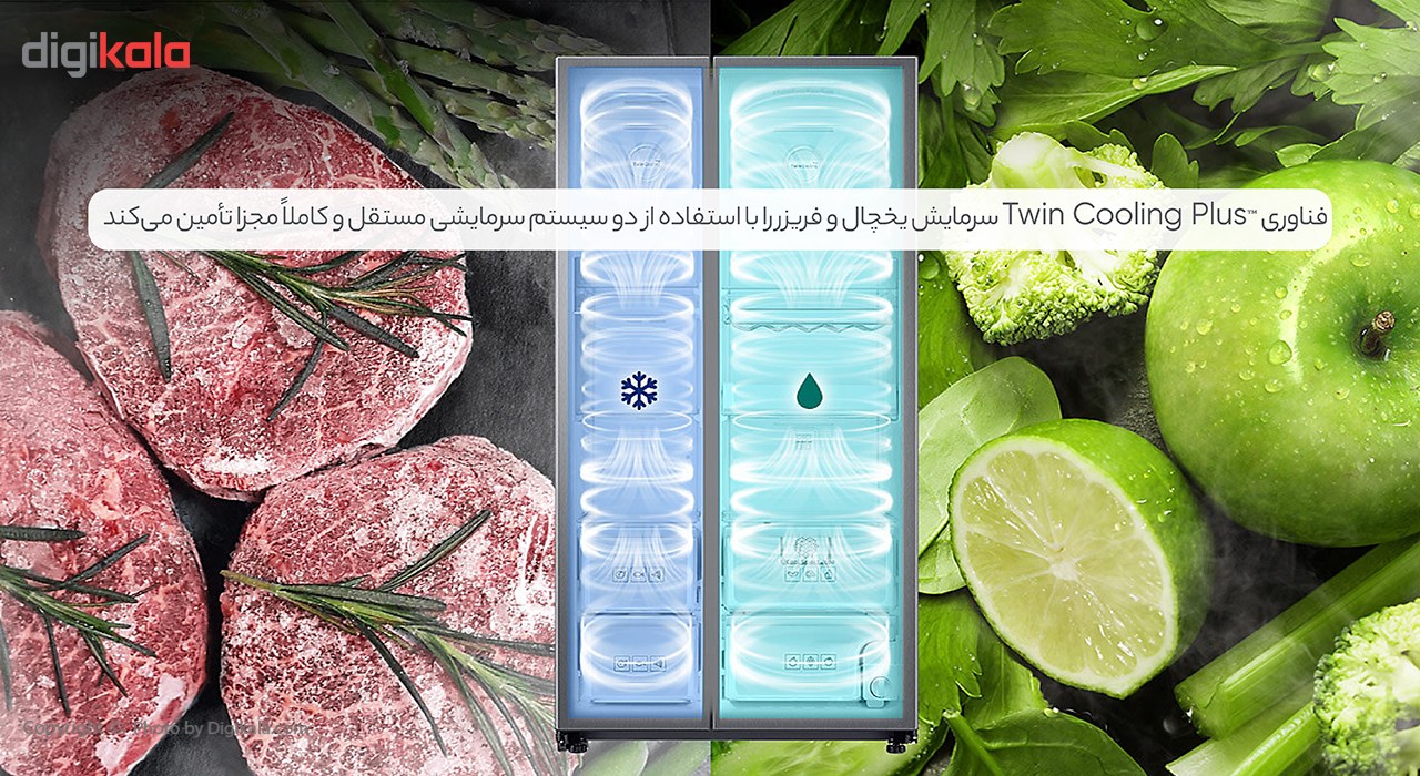 تصویر  یخچال و فریزر سامسونگ مدل G26