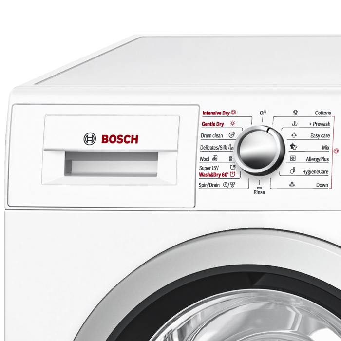 تصویر  ماشین لباسشویی بوش مدل WVG30460IR ظرفیت 8 کیلوگرم