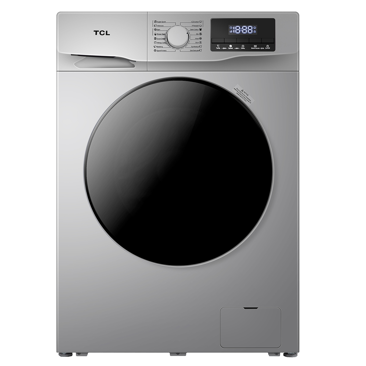 تصویر  ماشین لباسشویی تی سی ال مدل G82-AW/AS ظرفیت 8 کیلوگرم