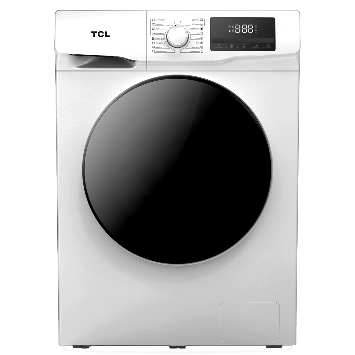 تصویر  ماشین لباسشویی تی سی ال مدل G82-AW/AS ظرفیت 8 کیلوگرم