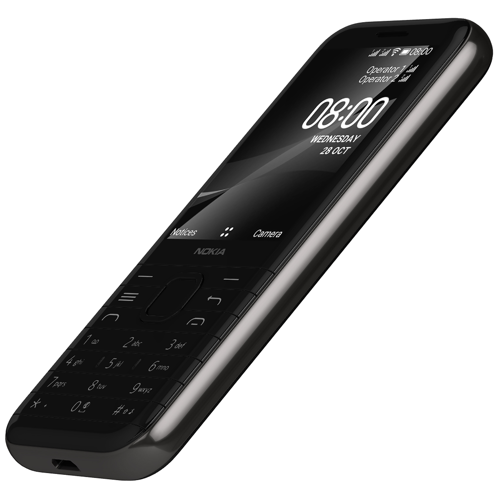 تصویر  گوشی موبایل نوکیا مدل 4G 8000 TA-1311 دو سیم کارت ظرفیت 4 گیگابایت و رم 512 مگابایت